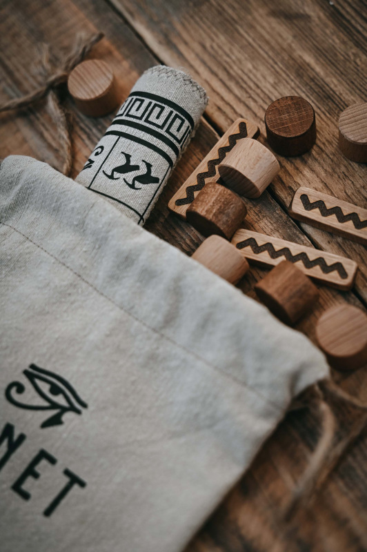 Senet – Hra faraónov: Ručne vyrobená cestovná edícia 3