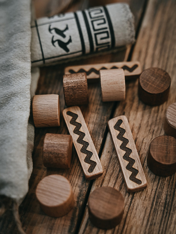 Senet – Hra faraónov: Ručne vyrobená cestovná edícia 6