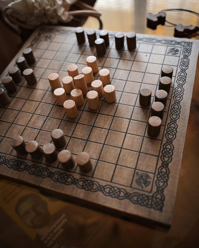 Hnefatafl spoločenská hra 3