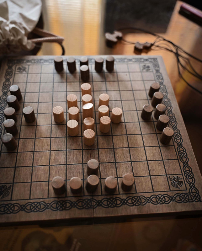 Hnefatafl spoločenská hra 1