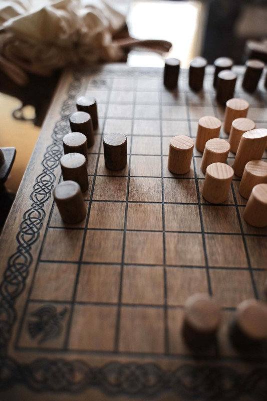 Hnefatafl spoločenská hra 4