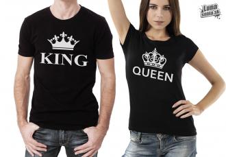 Tričká King a Queen
