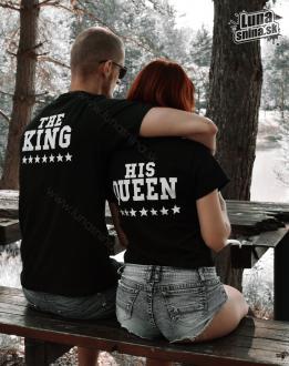 King and Queen tričká
