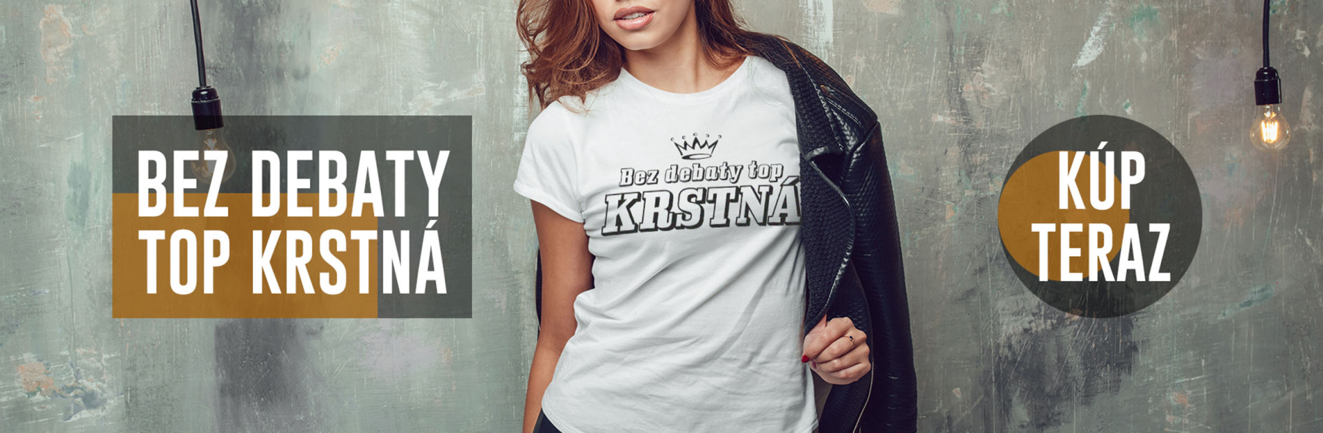 Tričko pre krstnú mamu. Jedine v našom eshope Lunasnina.sk